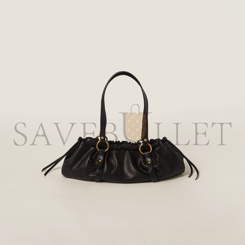 MIU MIU JOIE NAPPA LEATHER BAG 5BG289 (44*16*10.5cm)